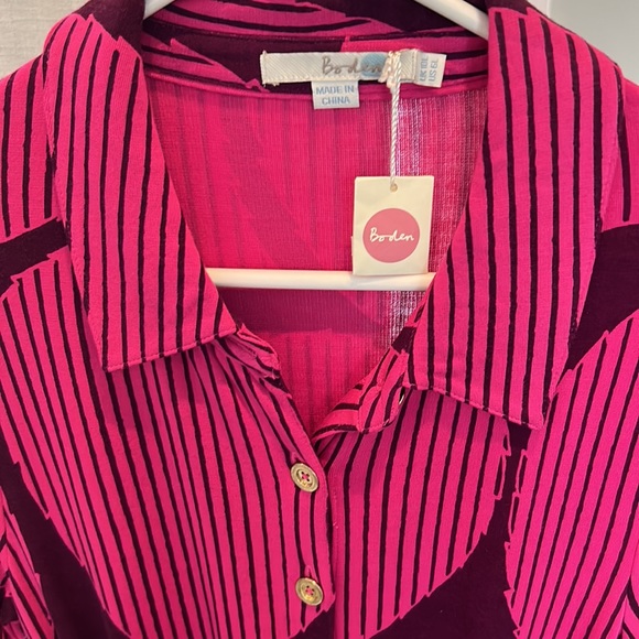 BODEN Pink and Purple Women's Dress - Picture 2 of 3